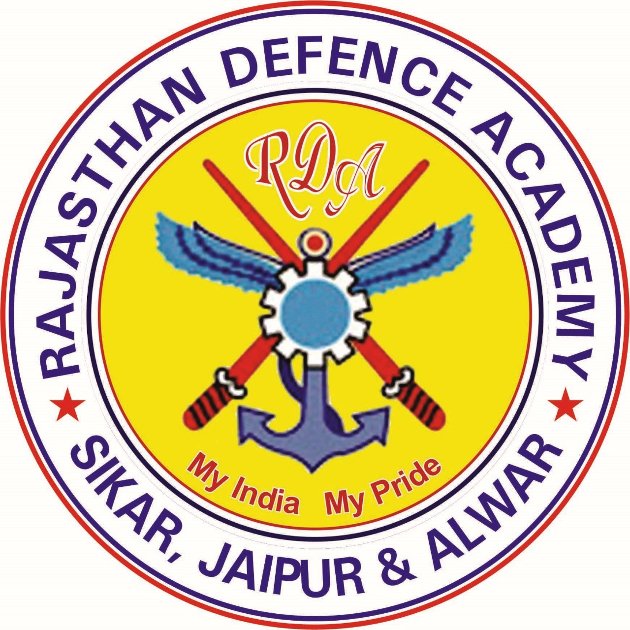 RAJASTHAN DEFENCE ACADEMY logo