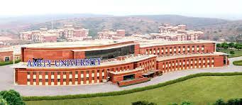 Real Amity University Jaipur academic building